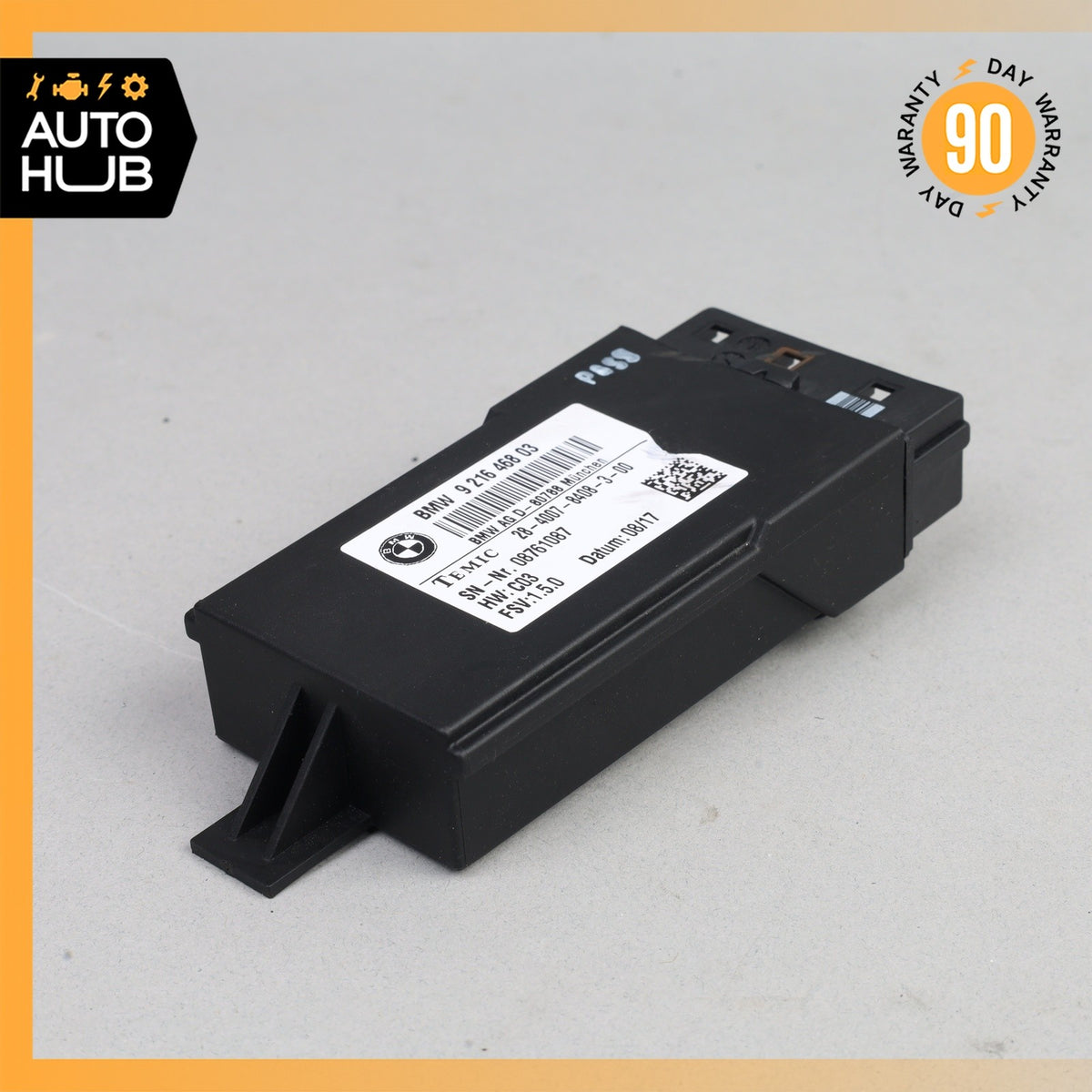 14-18 BMW F15 X5 Front or Rear Right Seat Heating Control Module OEM - photo 6