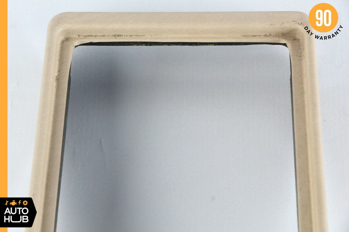 90-02 Mercedes R129 SL500 SL600 Upper Center Console Trim Beige OEM - photo 2