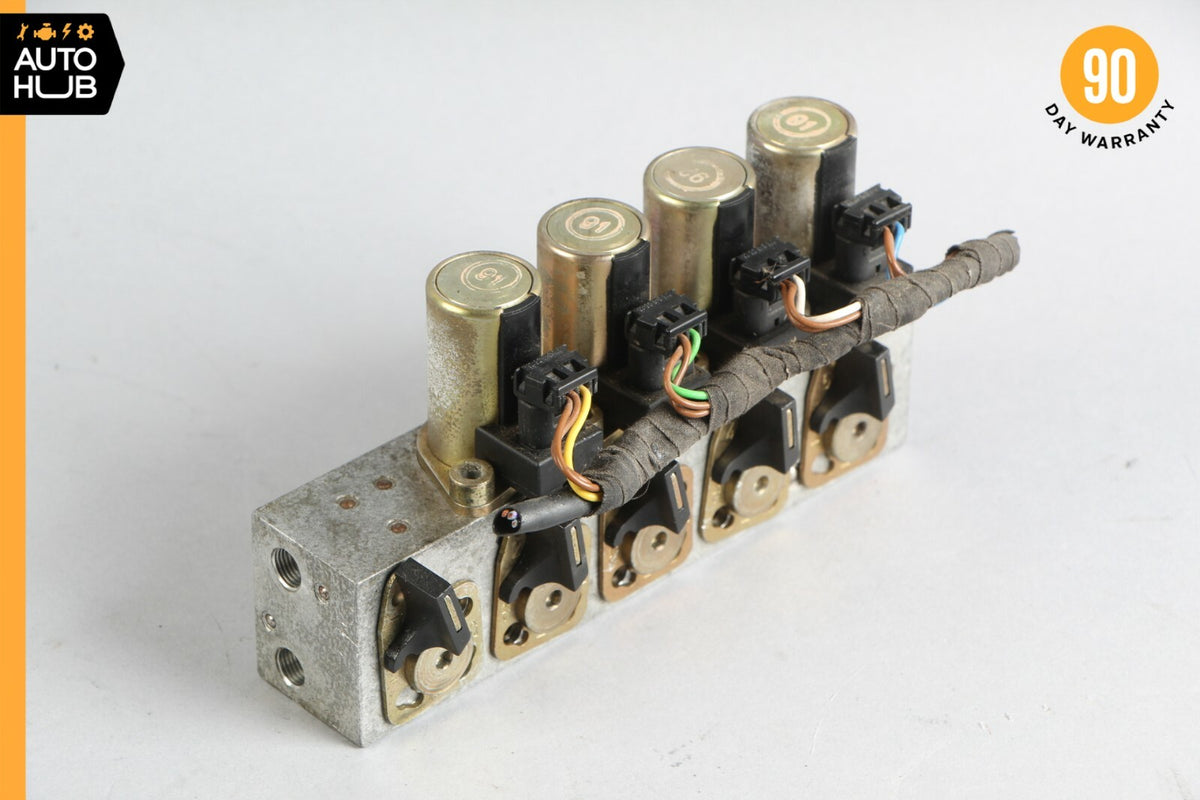 90-02 Mercedes R129 300SL SL600 Right Top Hydraulic Valve Block Solenoid OEM - photo 4