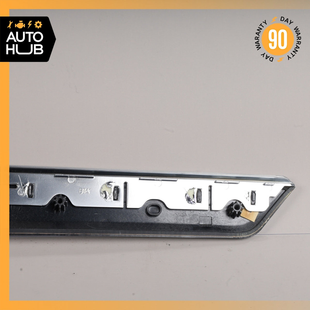 14-16 Mercedes W212 E350 E550 Rear Left Door Panel Bezel Trim Wood OEM 75k - photo 13