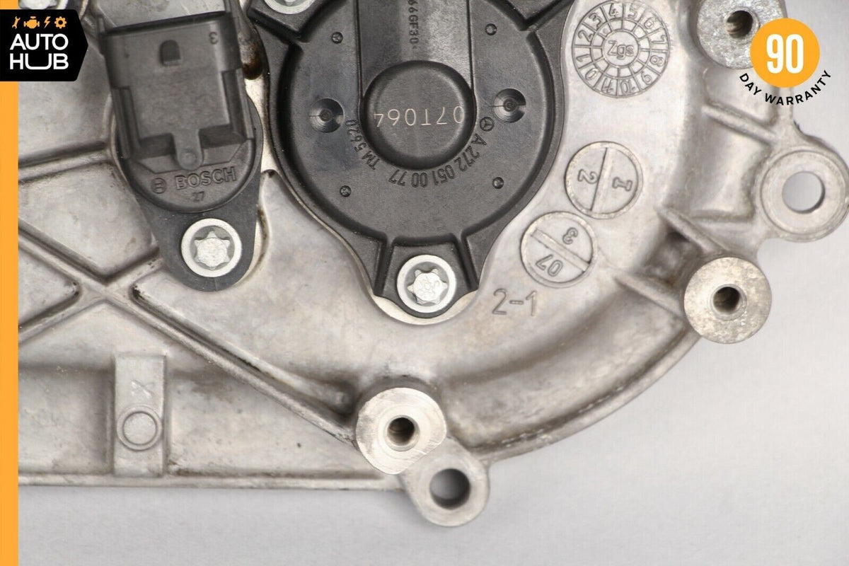 Mercedes W221 S550 E350 Front Left Side Engine Timing Chain Cover Plate OEM - photo 7