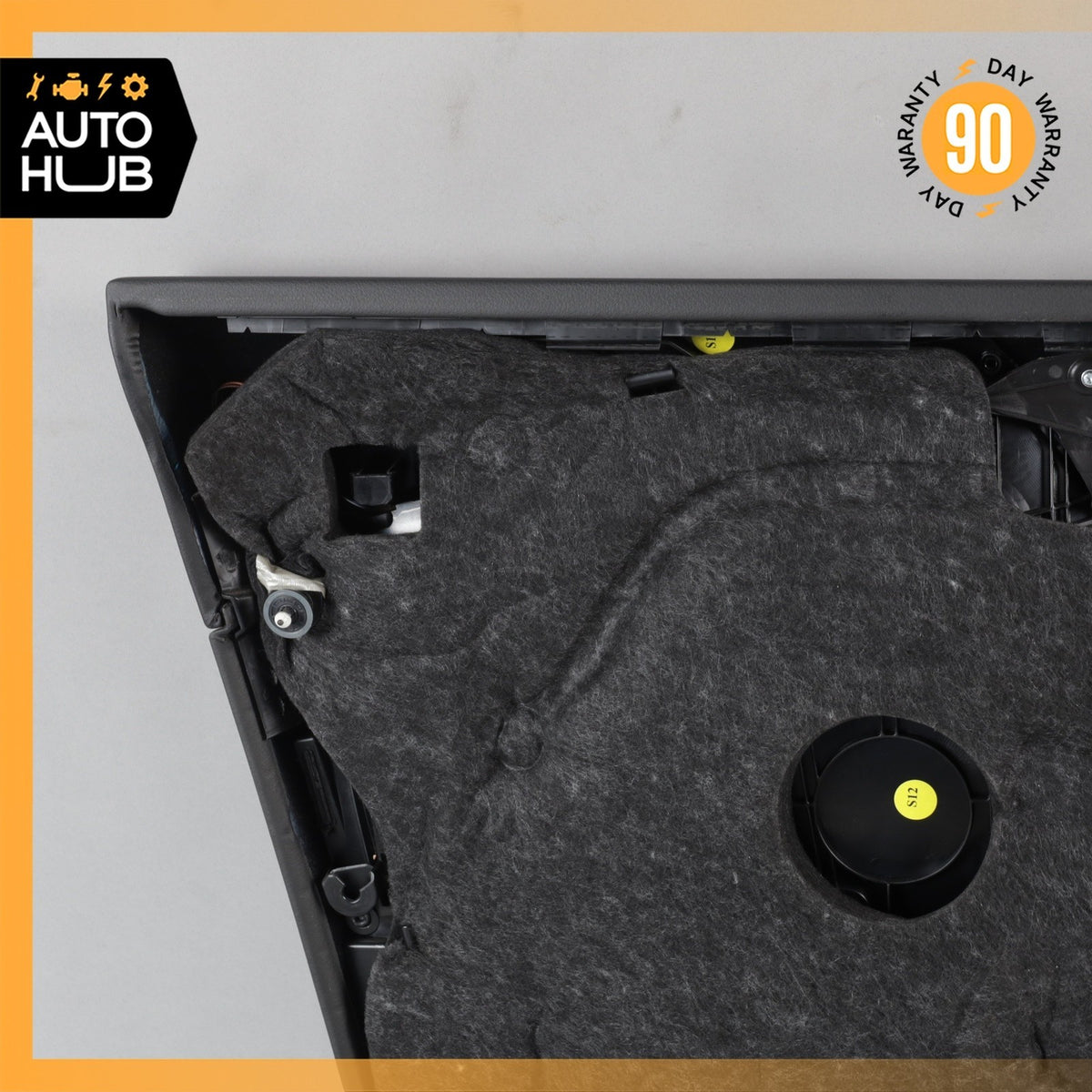 12-18 Audi 4G8 A7 S7 Front Right Passenger Door Panel Cover Trim Black Wood OEM - photo 16