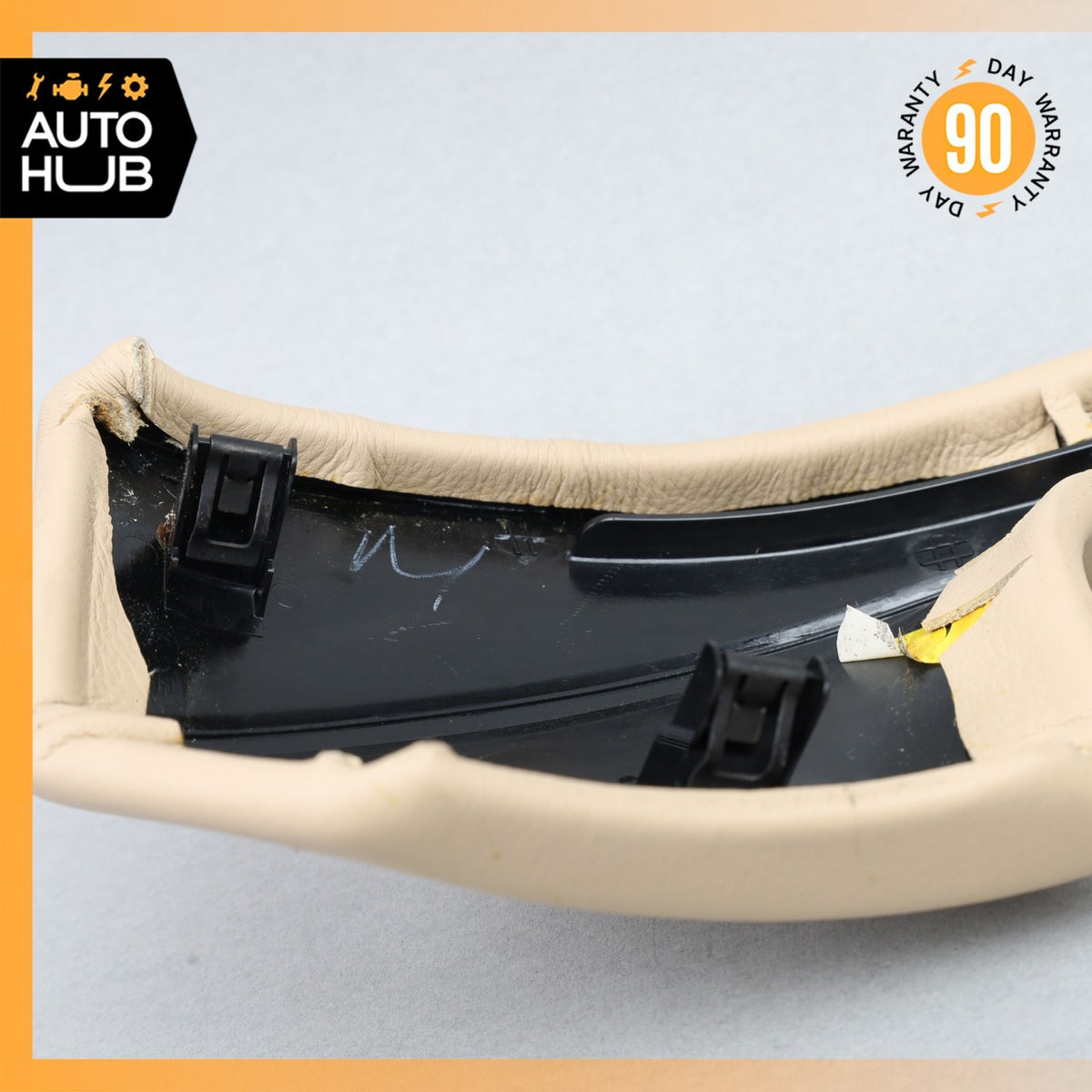 13-16 Aston Martin DB9 Left Side Dash Inner Panel Cover Trim Beige OEM 22k - photo 9