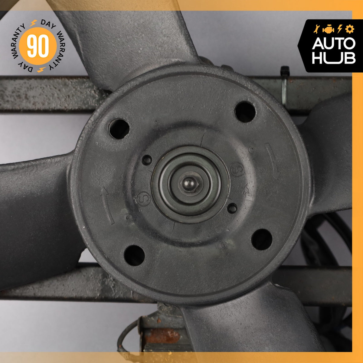 00-02 Bentley Arnage 6.8L V8 Engine Cooling Fan Motor Assembly PA60001PA OEM 30k - photo 8