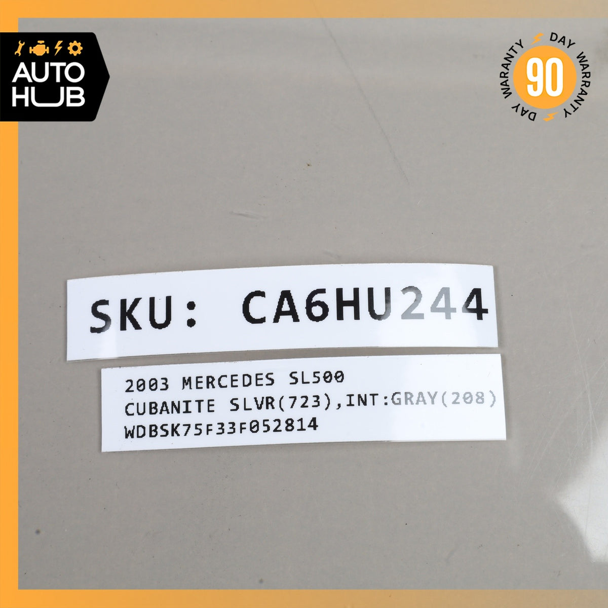 03-12 Mercedes R230 SL500 SL550 SL55 AMG Door Control Module Right Side OEM - photo 8