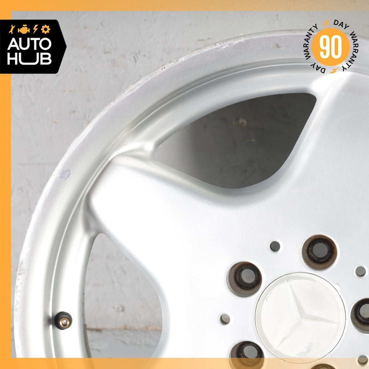 Mercedes R170 SLK320 SLK230 8.5 x 17 17" Rear Wheel Rim HWA1704010202 OEM - photo 2