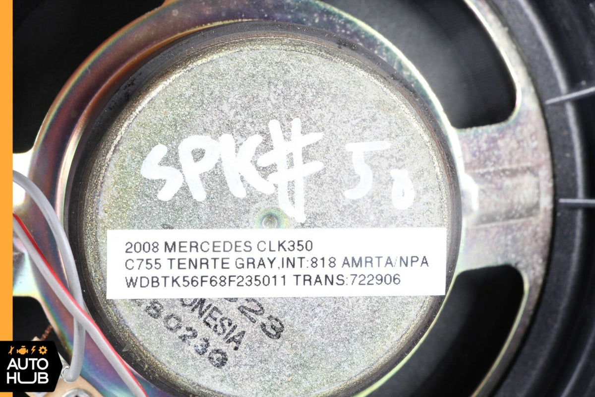 03-09 Mercedes W209 CLK350 CLK500 CLK550 Door Speaker Front OEM - photo 11