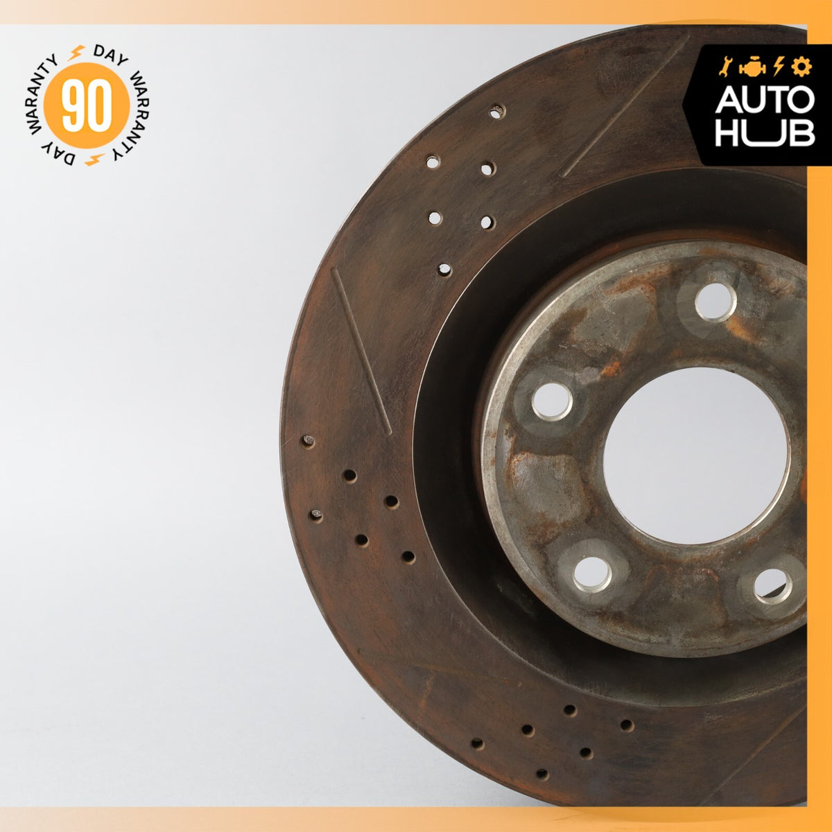04-13 Cadillac XLR Corvette C6 Front Brake Rotor Disc Set of 2 Set Aftermarket - photo 3