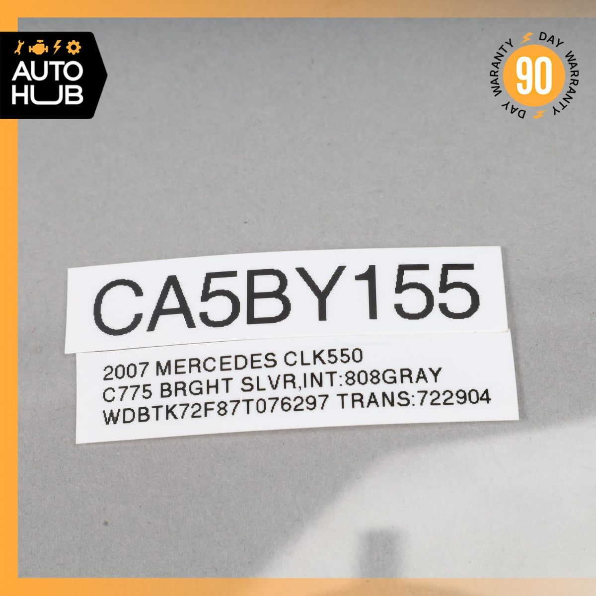 Mercedes W209 CLK550 E350 CLS500 CLK350 Steering Wheel Airbag Air Bag Black OEM - photo 20