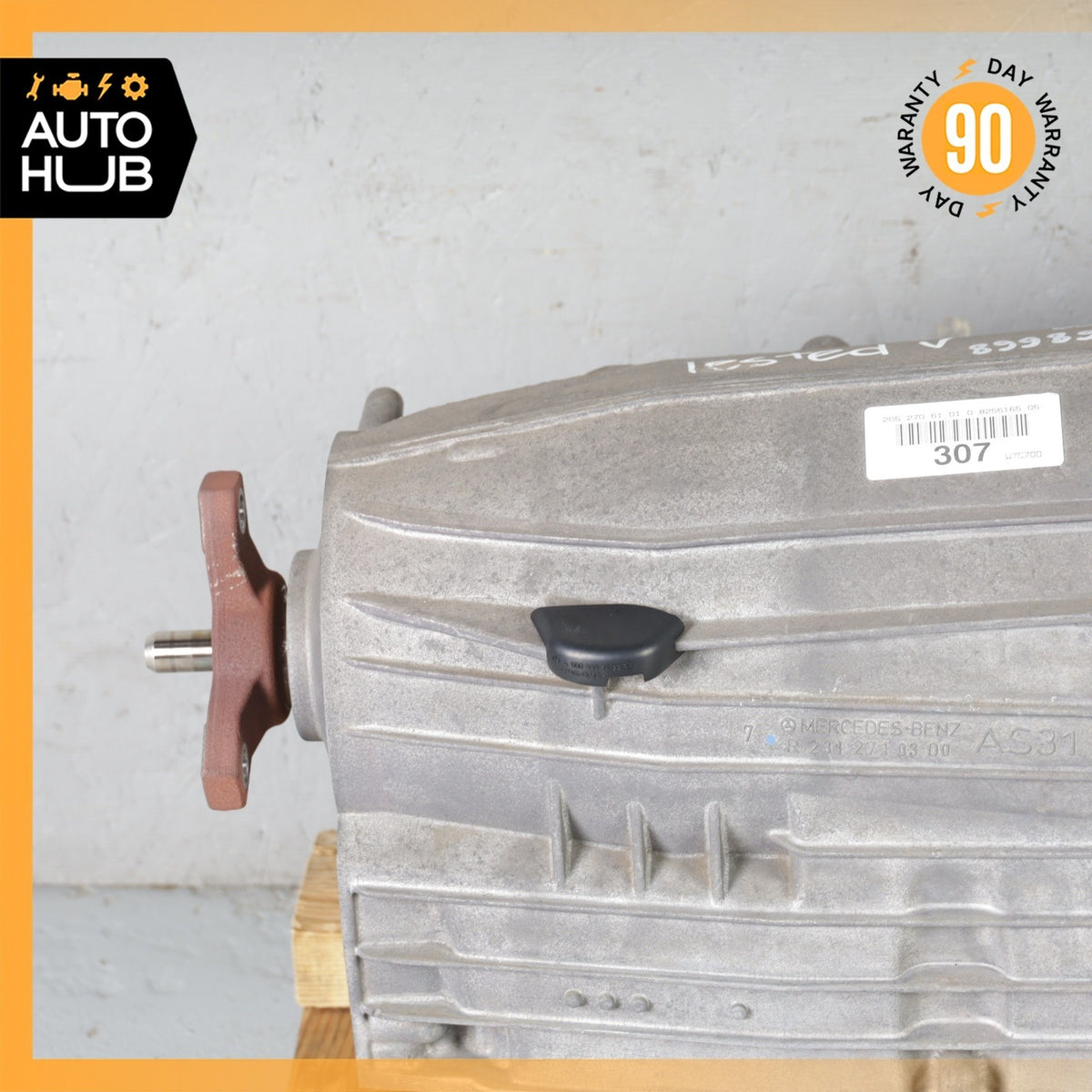 15-16 Mercedes W205 C300 RWD 7G Automatic Transmission Assembly 722.994 OEM 59k - photo 6