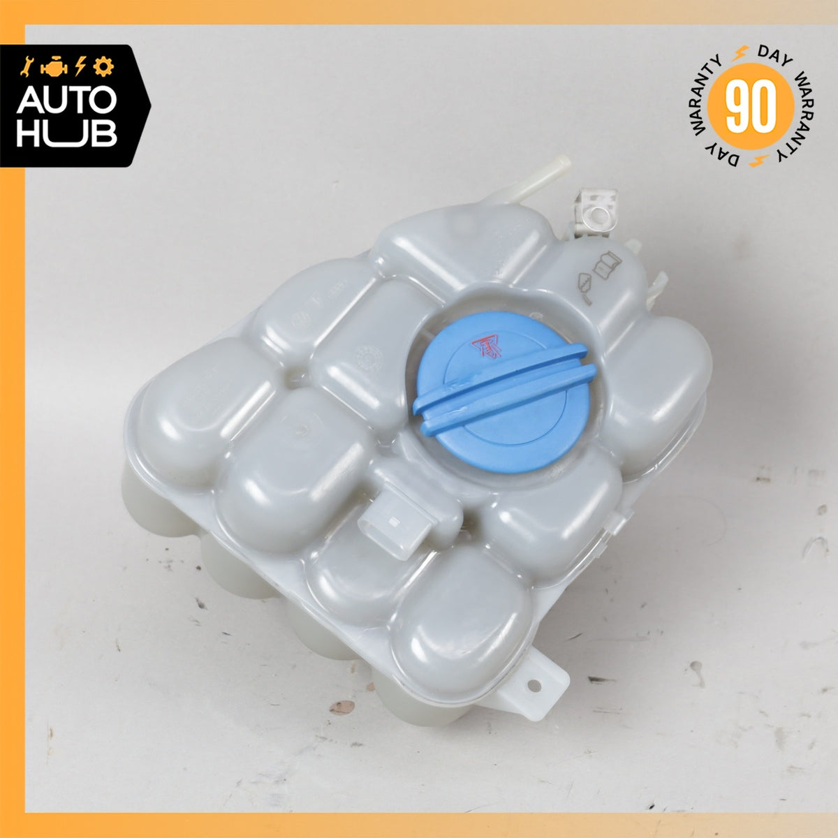11-18 Porsche Cayenne 958 Coolant Reservoir Overflow Expansion 7P0121407B OEM - photo 1