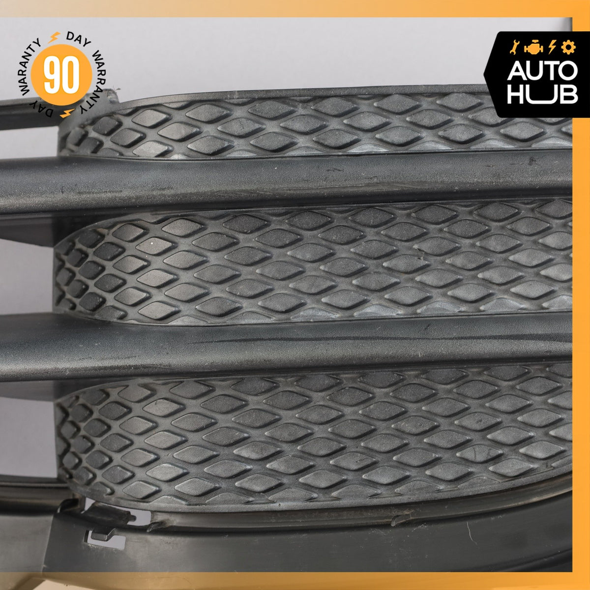 11-14 Porsche Cayenne 958 Front Left Side Bumper Mesh Grille Black OEM - photo 3