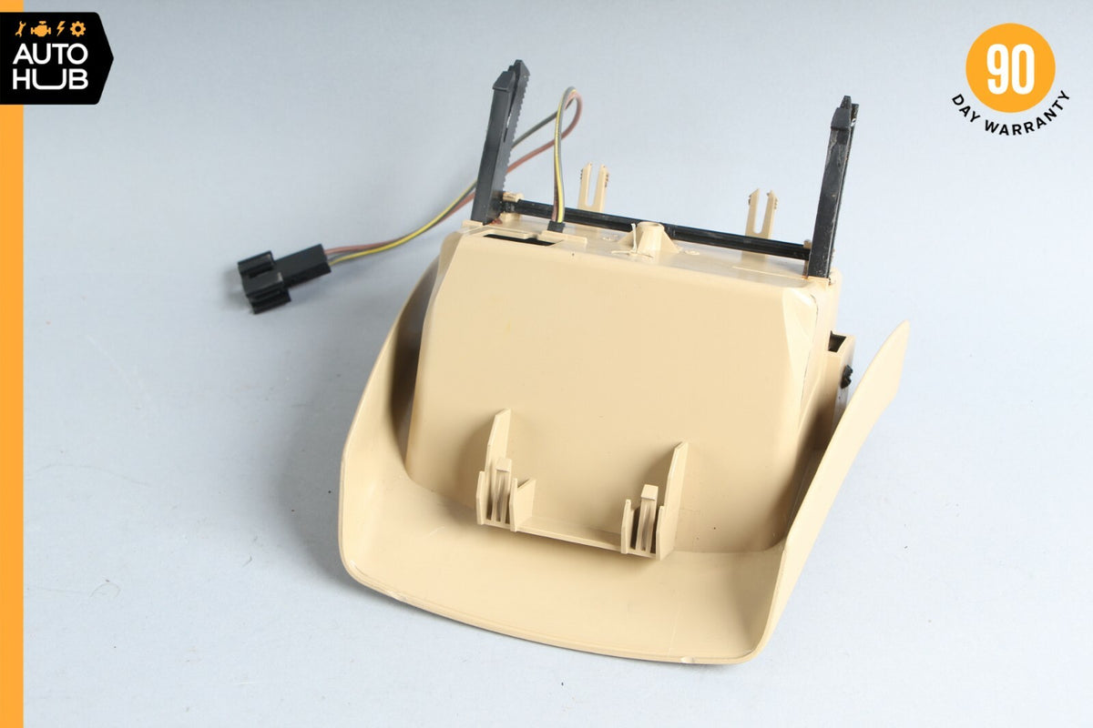 07-09 Mercedes W211 E350 E550 Rear Central Console Ash Tray Beige 2116800450 OEM - photo 7