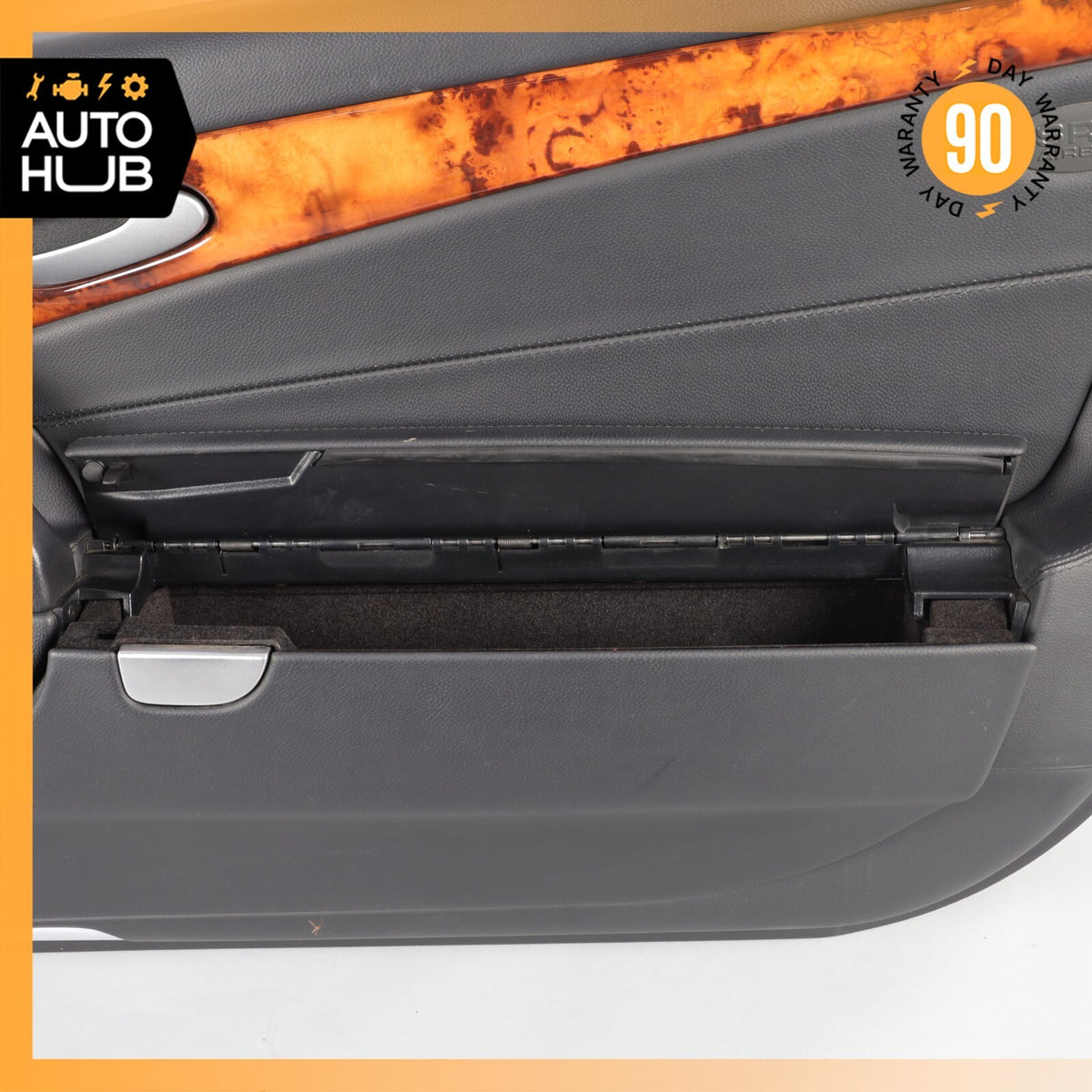 09-12 Mercedes R230 SL550 Interior Door Panel Right Passenger Side Black OEM - photo 12