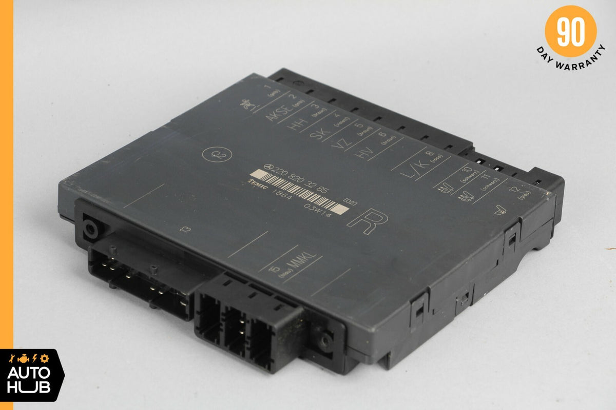 03-06 Mercedes W220 S430 S600 S55 Seat Control Module Front Right 2208203285 ОЕМ - photo 1