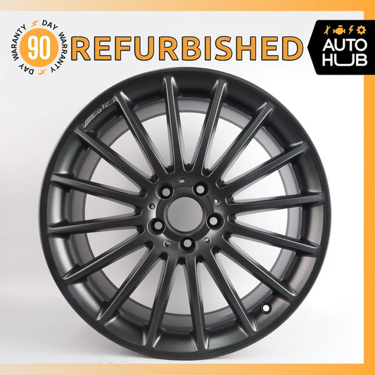 Mercedes W117 CLA45 CLA250 8 x 19 19'' Wheel Rim Matte Black 1764010502 OEM - photo 1