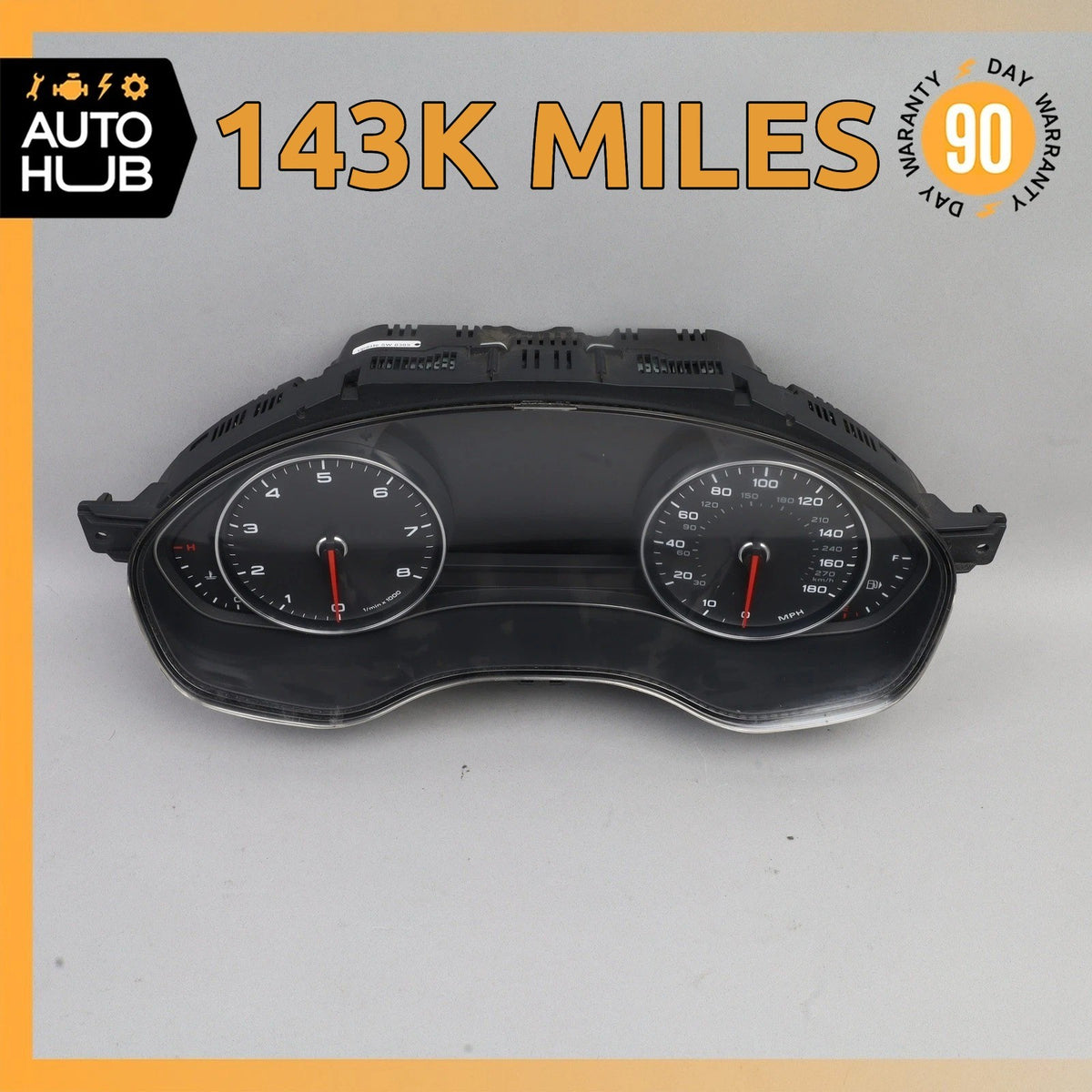 Audi 4G8 A7 Instrument Cluster Speedometer 4G8920981E OEM 143k - photo 1