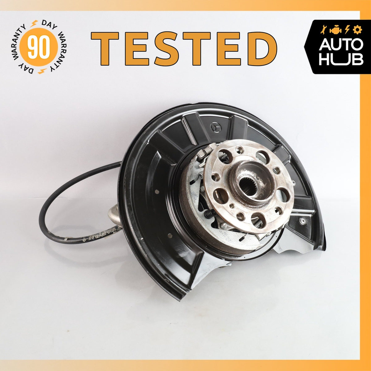 10-18 Mercedes W218 CLS550 E350 GLK350 Rear Left Side Spindle Knuckle Hub OEM - photo 1