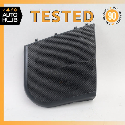 07-13 Mercedes W221 S550 S400 Rear Right Door Panel Speaker Cover Black OEM - photo 1