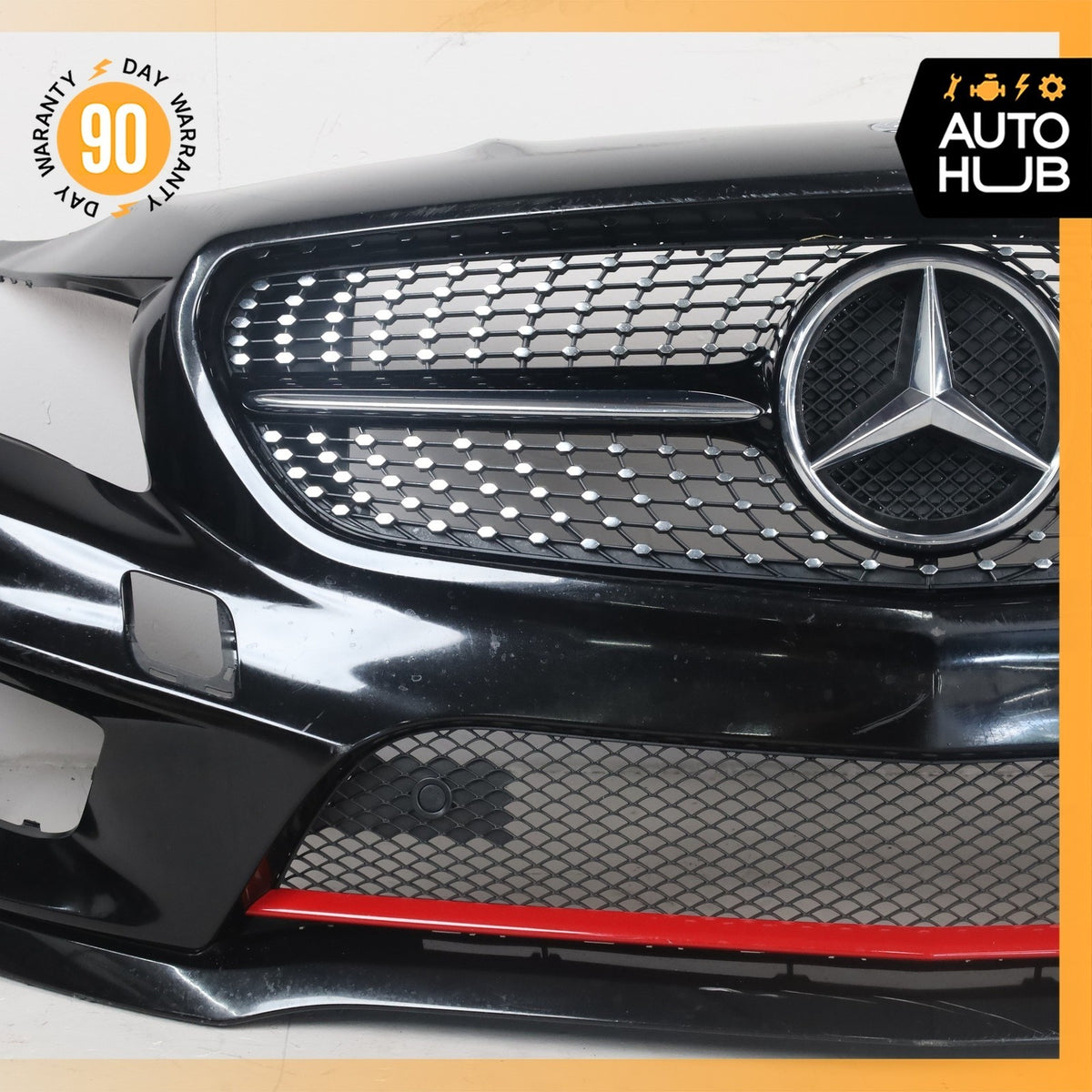 14-16 Mercedes W117 CLA250 CLA45 AMG Sport Front Bumper Cover Assembly OEM - photo 7