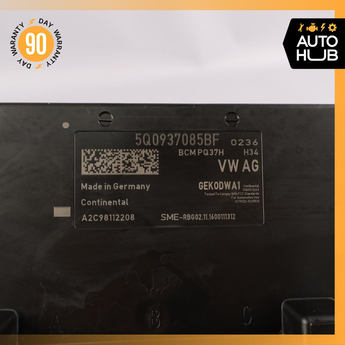 17-20 Audi 8V A3 Body Control Module BCM 5Q0937085BG OEM - photo 9