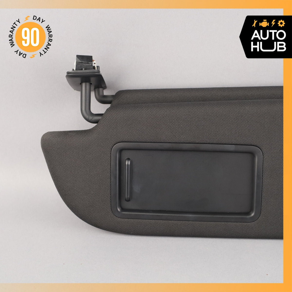 Audi 4M Q7 Left Driver Side Sunvisor Sun Visor Black OEM 87k - photo 9