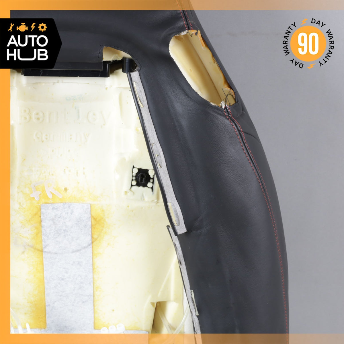 12-15 Bentley Continental GTC Front Right Side Seat Upper Back Cushion OEM 32k - photo 17