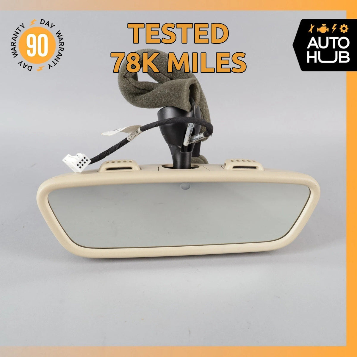 14-17 Mercedes W207 E350 E400 E550 Convertible Interior Rear View Mirror OEM 78k - photo 1