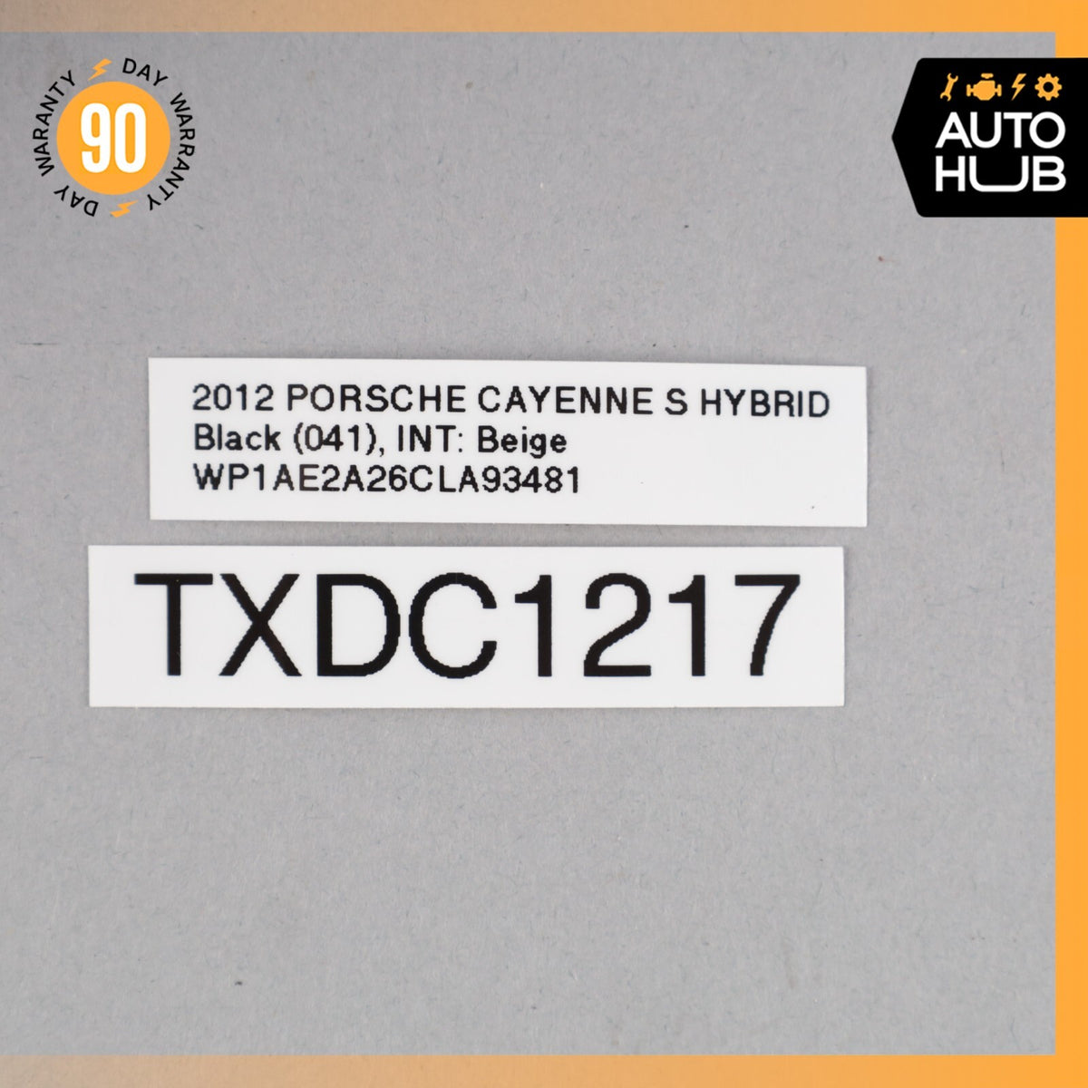 11-18 Porsche Cayenne 958 S Hybrid Right Side Dashboard Panel Trim OEM - photo 9