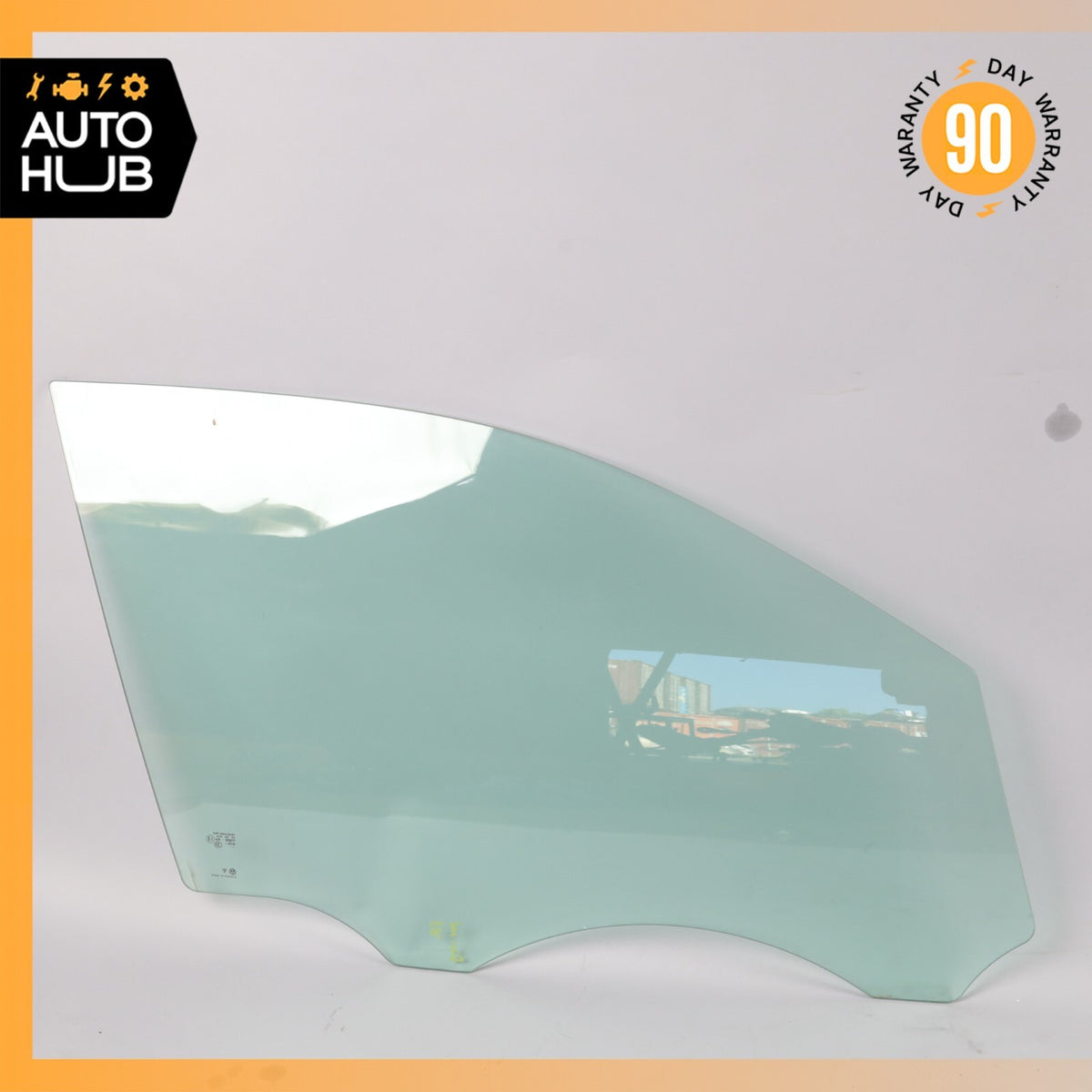 11-18 Porsche Cayenne Turbo 958 Front Right Side Door Window Glass OEM - photo 1