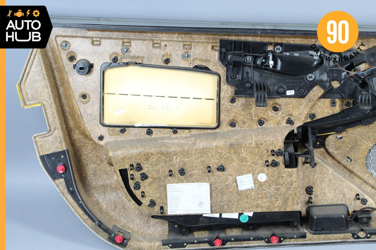 09-12 Mercedes R230 SL550 Interior Door Panel Right Passenger Side Gray OEM - photo 10