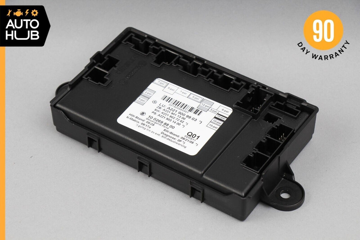 07-13 Mercedes W221 S550 S400 Rear Right or Left Side Door Control Module OEM - photo 4