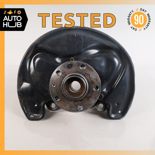 08-15 Audi 8J TT Front Right Side Spindle Knuckle Hub w/ Shield OEM - photo 1