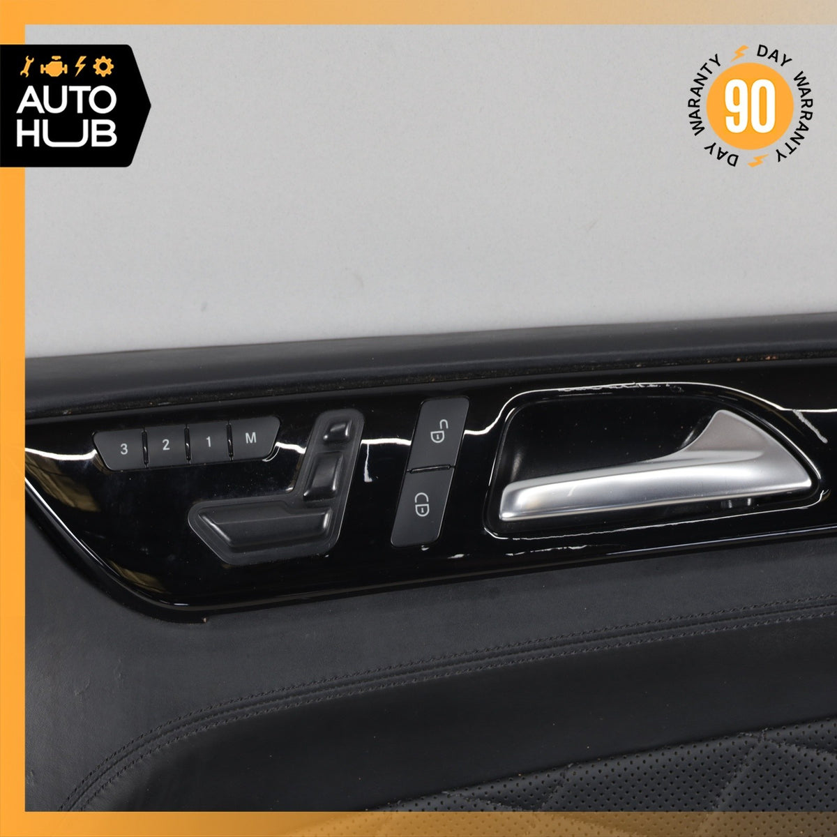 13-19 Mercedes X166 GL350 GL63 AMG Interior Door Panel Front Right Designo OEM - photo 8