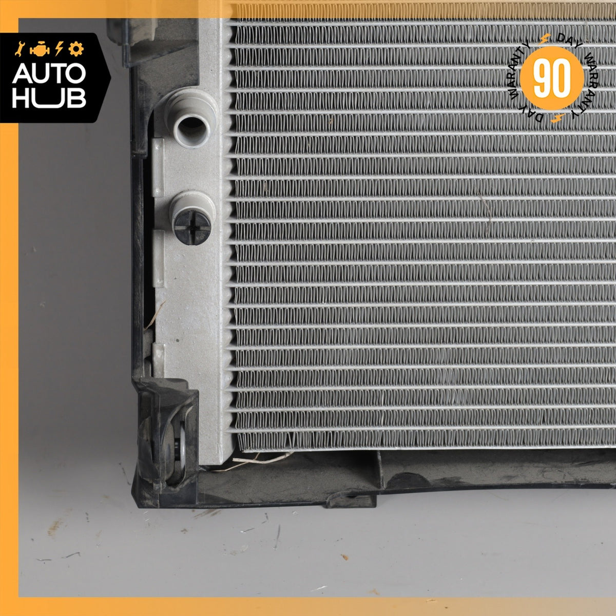 07-14 BMW E70 X5 X6 Left Driver Side Auxiliary Water Radiator OEM - photo 11