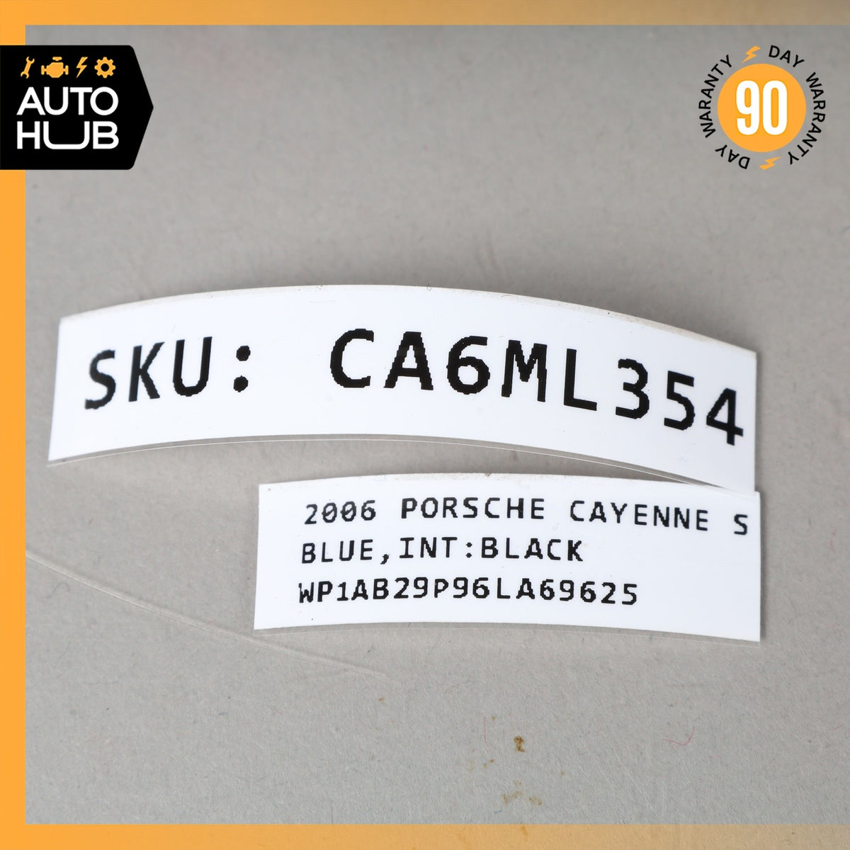 03-06 Porsche Cayenne 955 Turbo 4.5L V8 AC A/C Air Conditioning Compressor OEM - photo 12