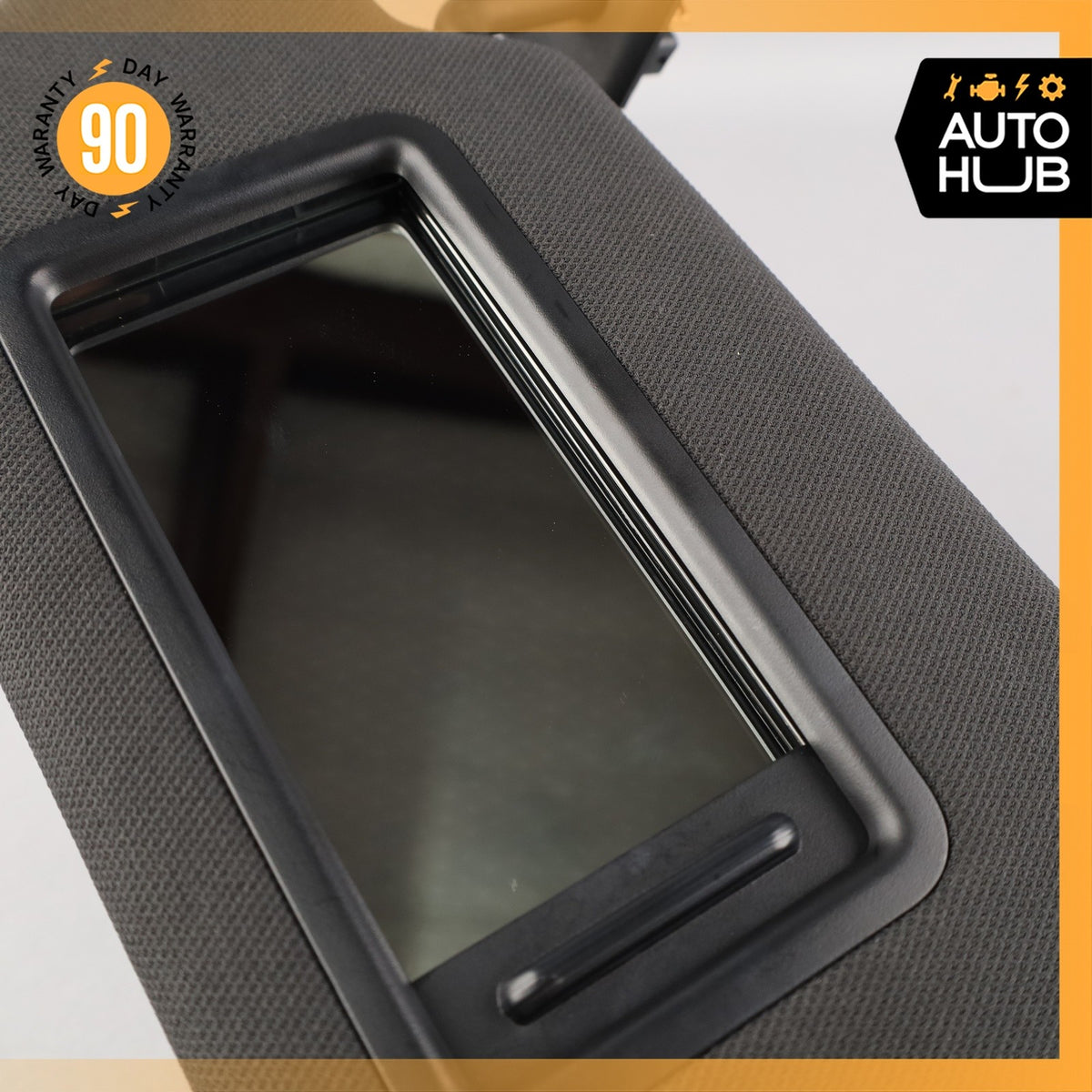 Audi 4M Q7 Left Driver Side Sunvisor Sun Visor Black OEM 87k - photo 12