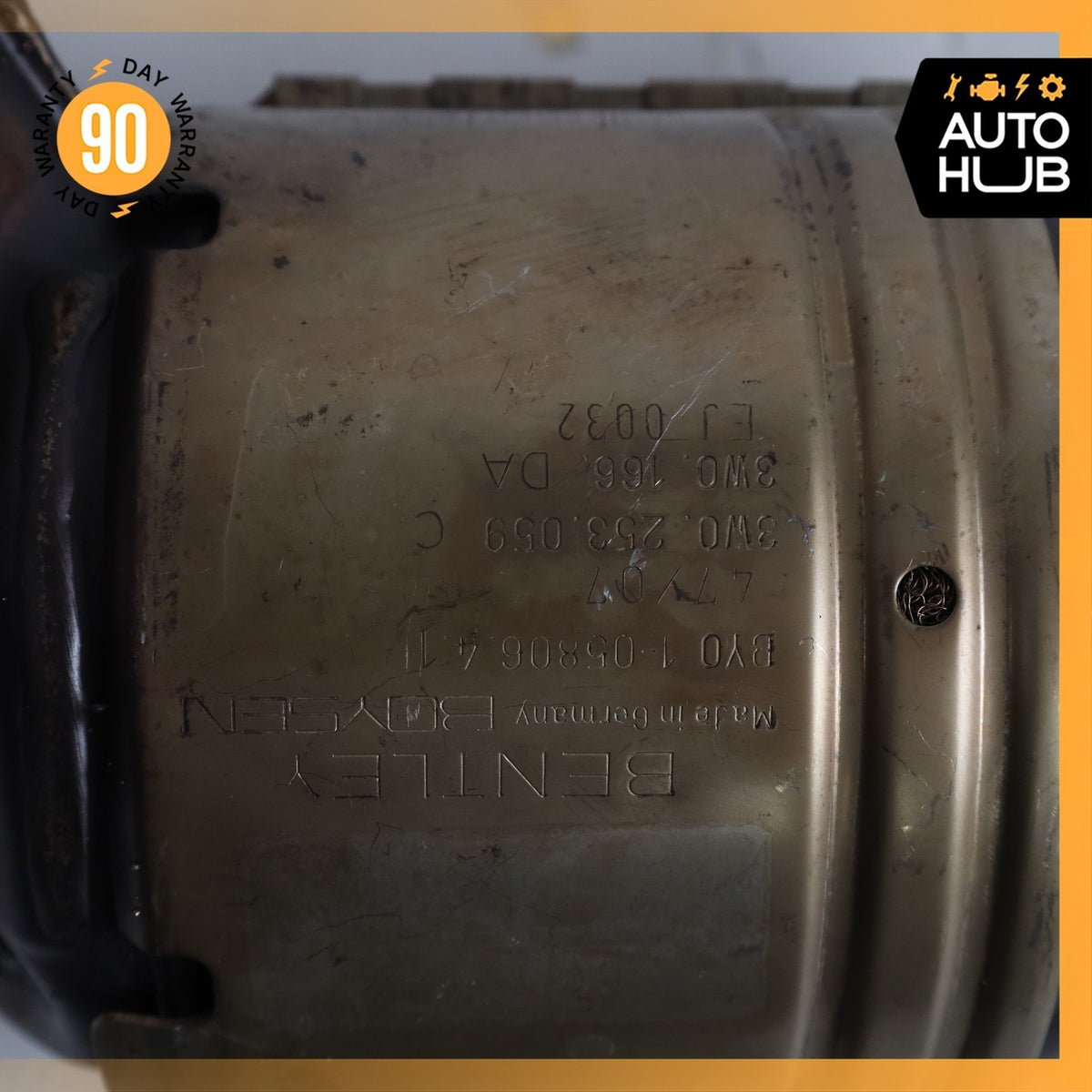 03-13 Bentley Continental GTC GT Exhaust Downpipe Left & Right Side Set OEM 43k - photo 13