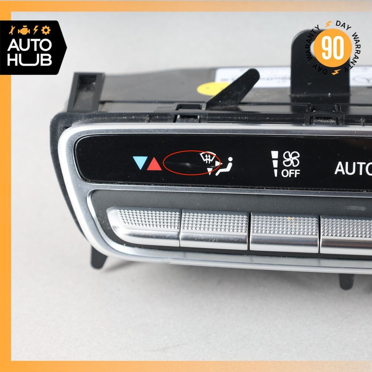 17-23 Mercedes W238 E400 CLS53 E53 AMG A/C Heater Climate Control Switch OEM - photo 3