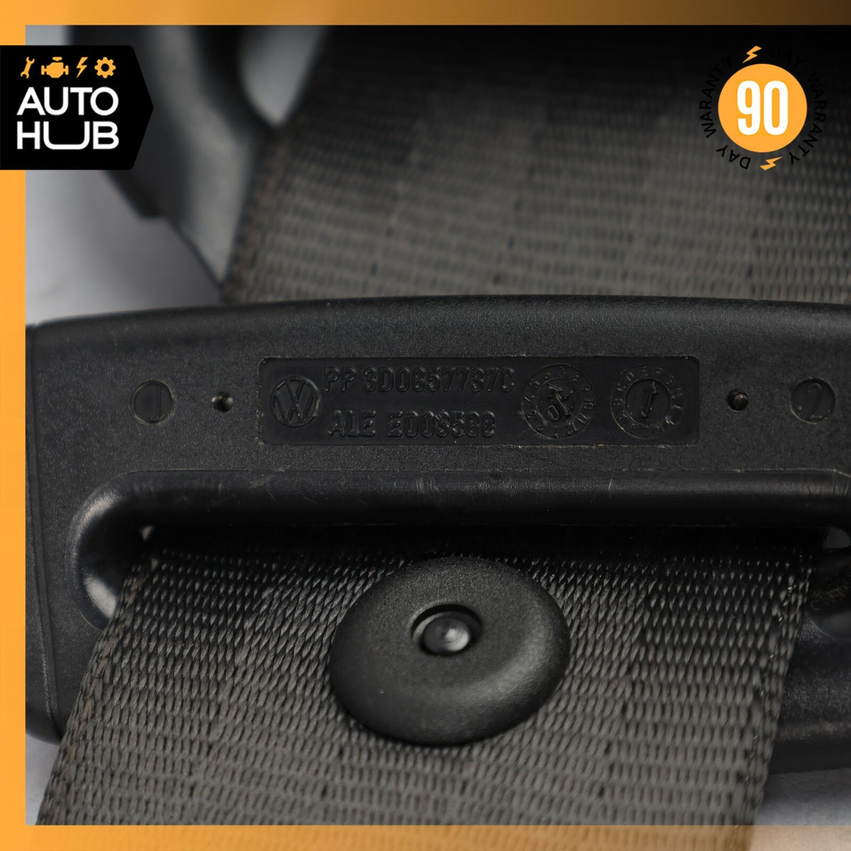06-13 Bentley Continental Flying Spur Rear Left Driver Side Seat Belt OEM - photo 19
