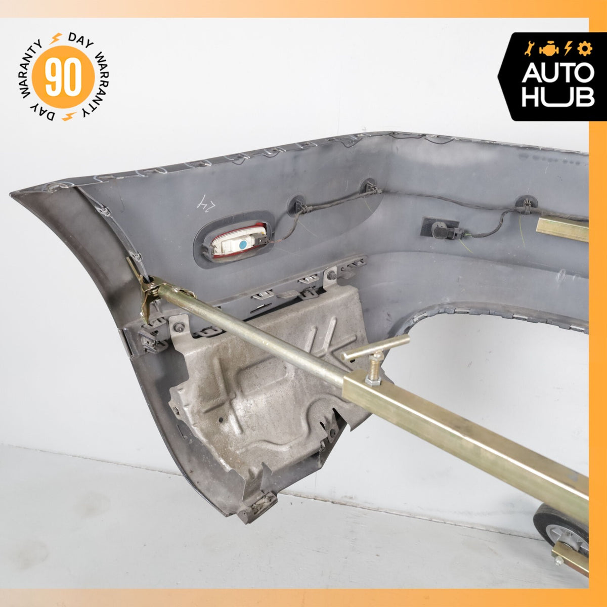 12-15 Bentley Continental GTC Rear Bumper Cover Assembly w/ Park Assist OEM 71k - photo 13
