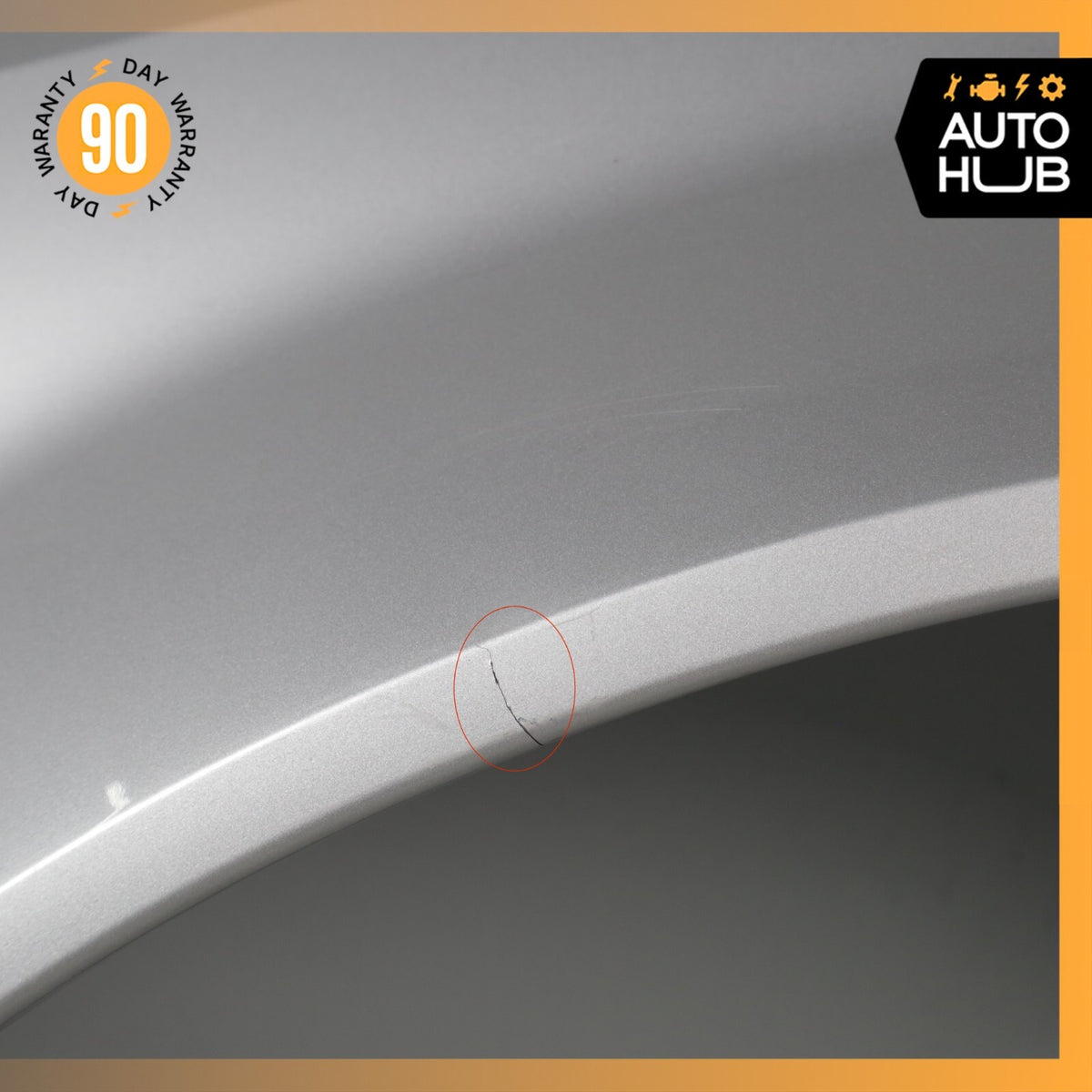 04-09 Cadillac XLR Quarter Panel Rear Right Passenger Side Silver 10355381 OEM - photo 8