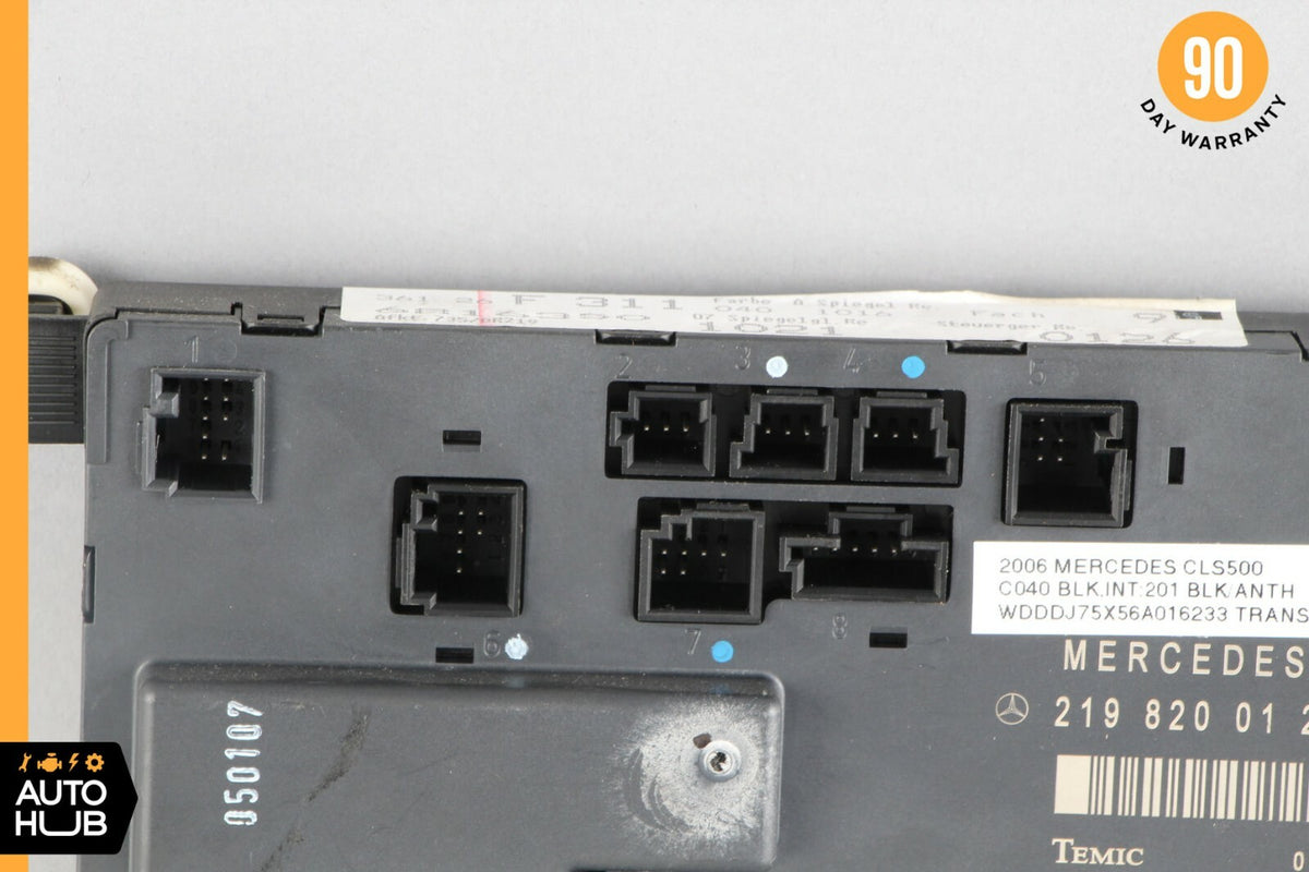 06-11 Mercedes W219 CLS500 CLS55 Front Right Passenger Door Control Module OEM - photo 5
