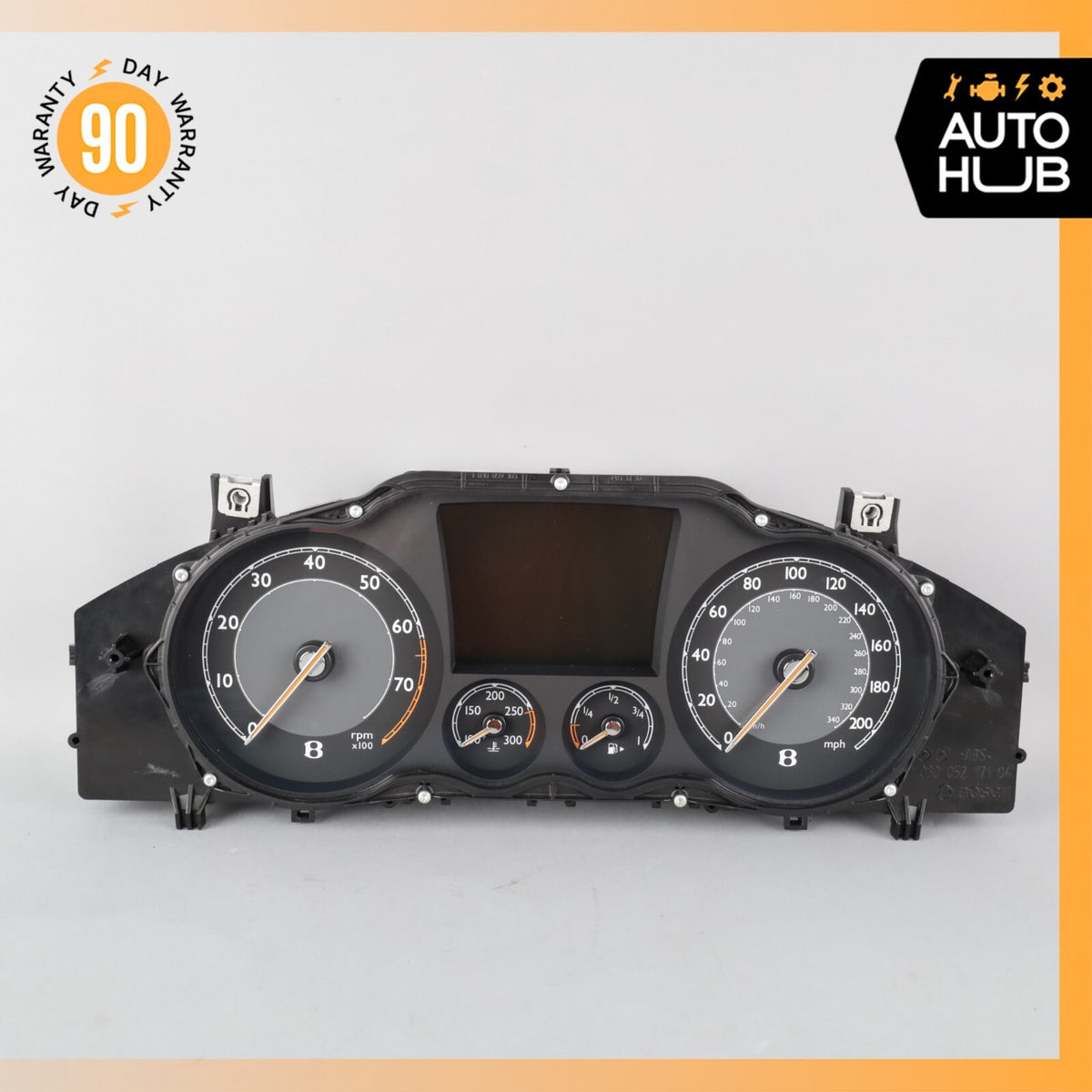 12-13 Bentley Continental GT GTC Instrument Cluster Speedometer OEM 56k - photo 3