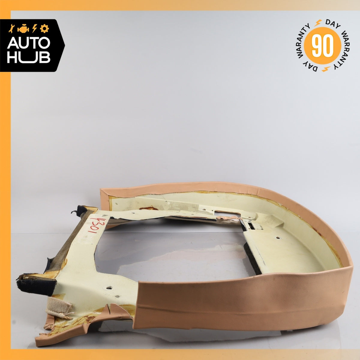00-02 Bentley Arnage Front Right Lower Bottom Seat Trim Cover Brown OEM 50k - photo 10
