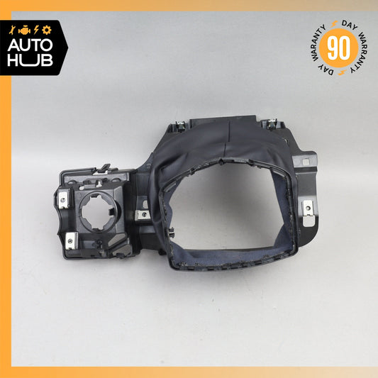 14-17 Mercedes W222 S65 AMG S600 S550e Steering Column Cover Boot Trim Black OEM - photo 1