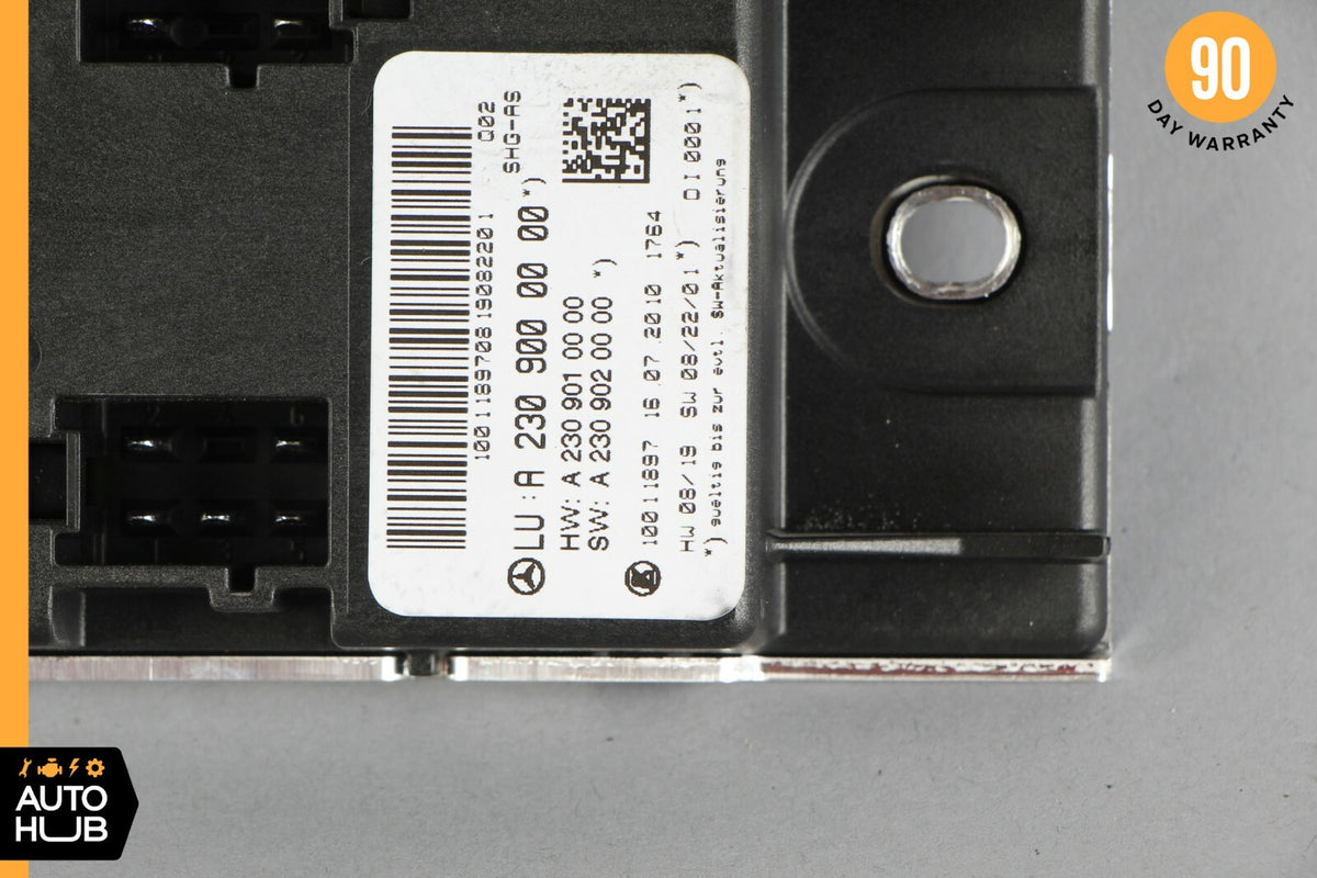 09-12 Mercedes R230 SL550 SL63 AMG Seat Airscarf Control Module 2309000000 OEM - photo 4
