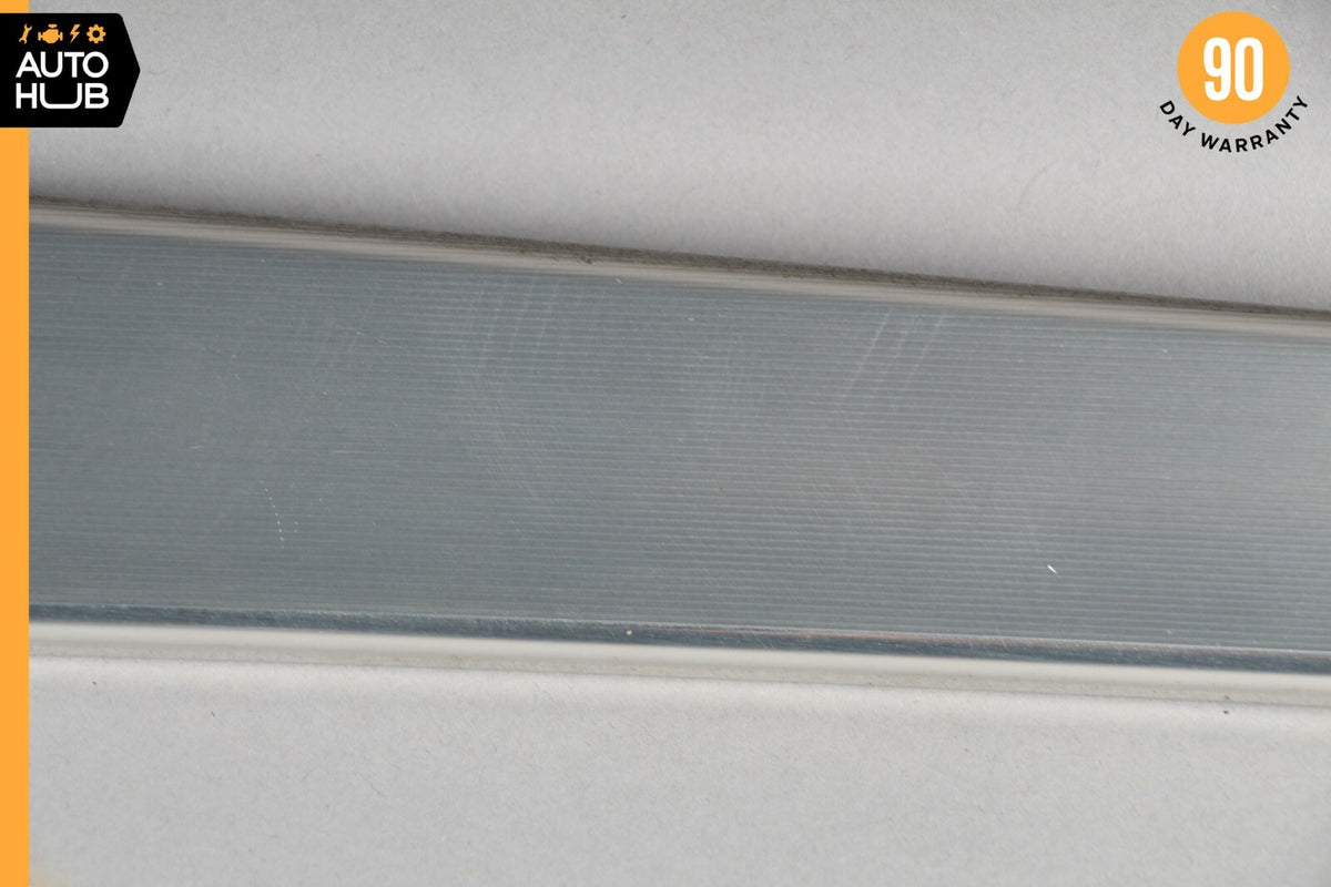 05-07 Mercedes W203 C230 C320 Front Right Side Interior Door Panel Trim Silver - photo 4
