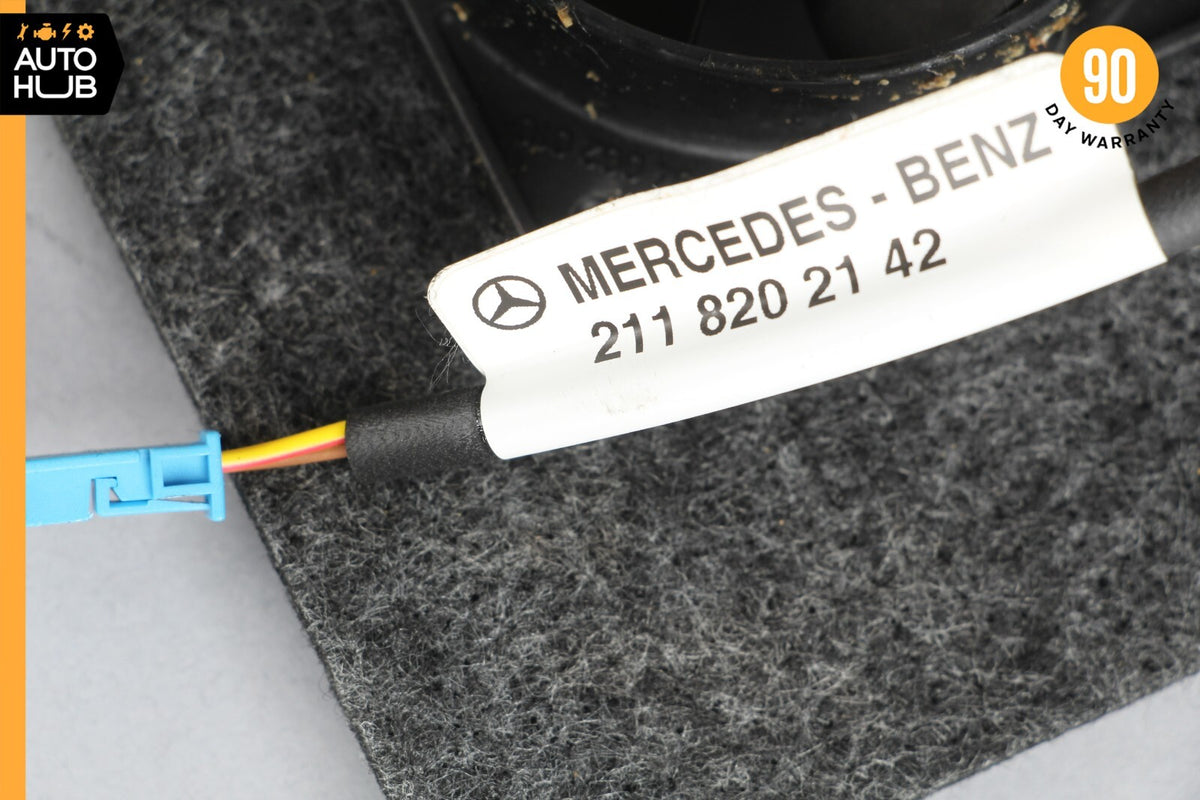 03-11 Mercedes W211 E63 CLS550 Front Seat Blower Cooler Fan Fans Assembly OEM - photo 7