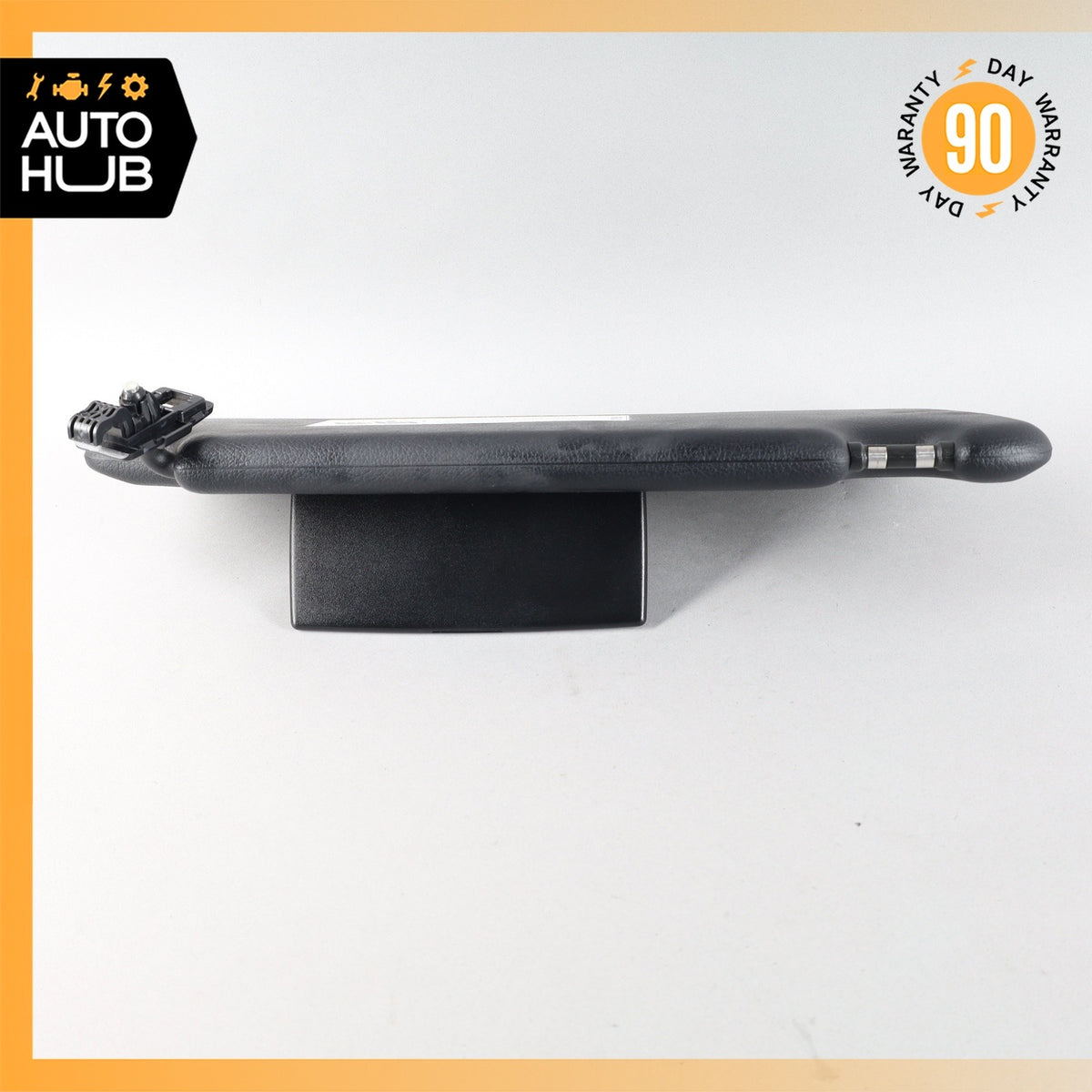 17-18 Mercedes W205 C63 AMG C43 AMG Left Side Sunvisor Sun Visor Black OEM - photo 7